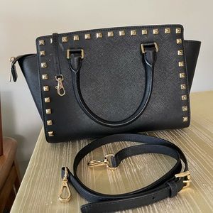 Michael Kors genuine leather bag.